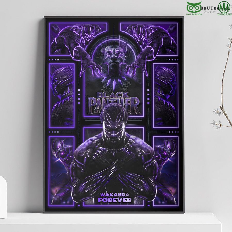 32 Marvel studio Black Panther Wakanda Forever Limited Edition Poster