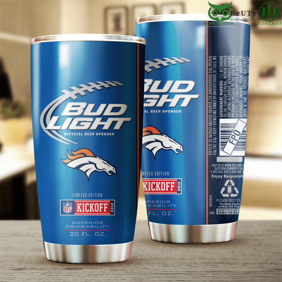 Bud Light Official Beer Sponsor NFL Limited Tumbler