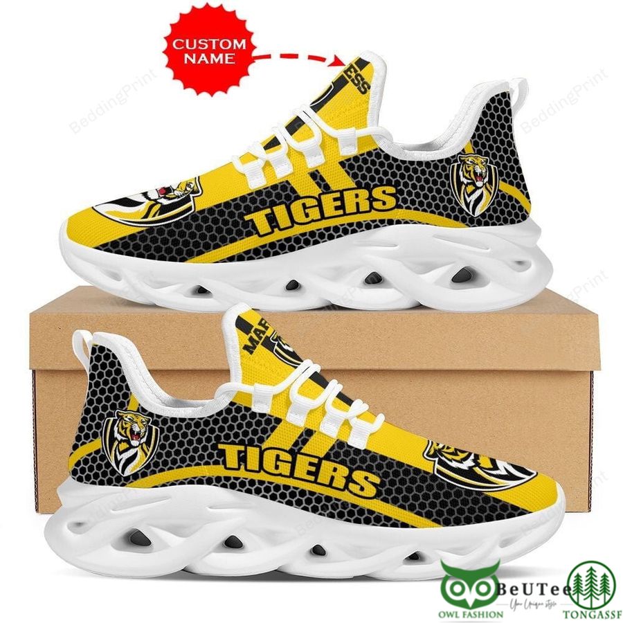 Richmond Tigers AFL Custom Name Max Soul Shoes