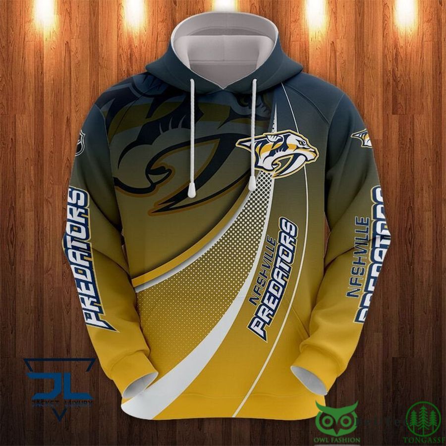 Nashville Predators NHL Pattern 3D Printed Hoodie Sweatshirt Tshirt