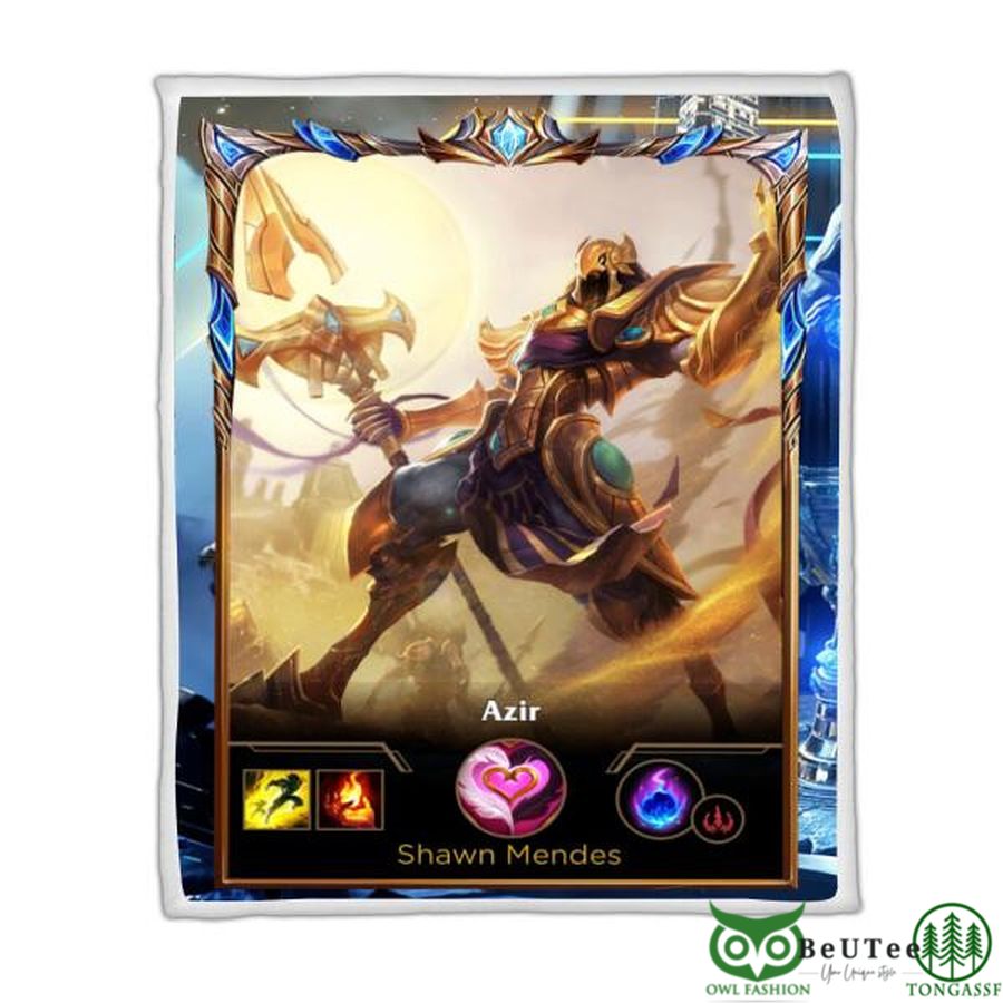 LOL Fanart Azir Blanket 2022 Special Edition