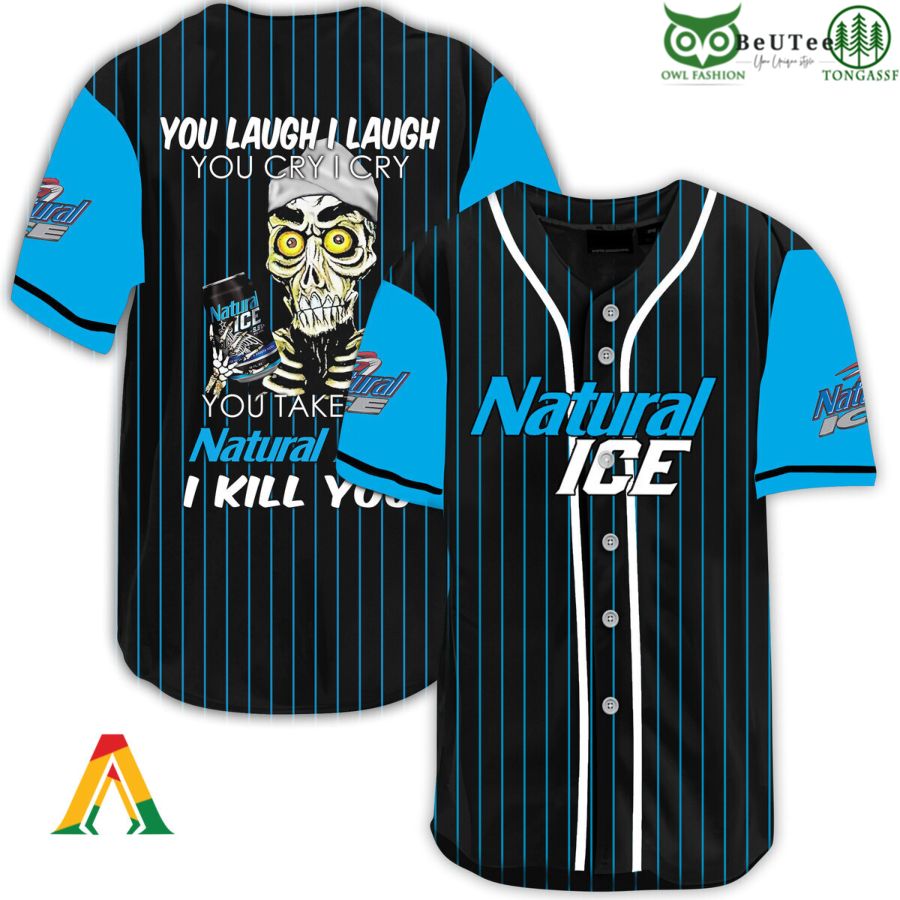 Laugh Cry Take My Natural Ice I Kill You Halloween Baseball Jersey Shirt