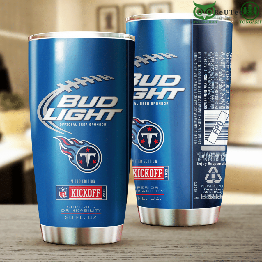 Bud Light NFL Limited Edition Beer Sponsor Tumbler