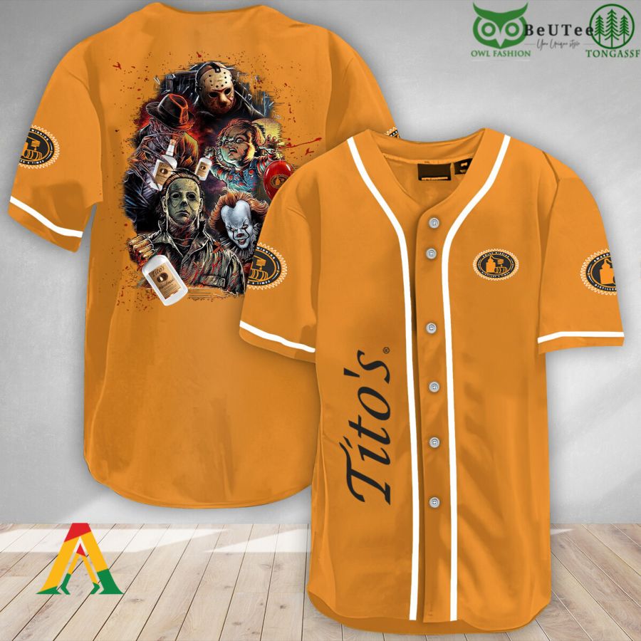 SPECIAL HORROR CHARACTERS ALCOHOL BRANDS BASEBALL JERSEY COLLECTION ...