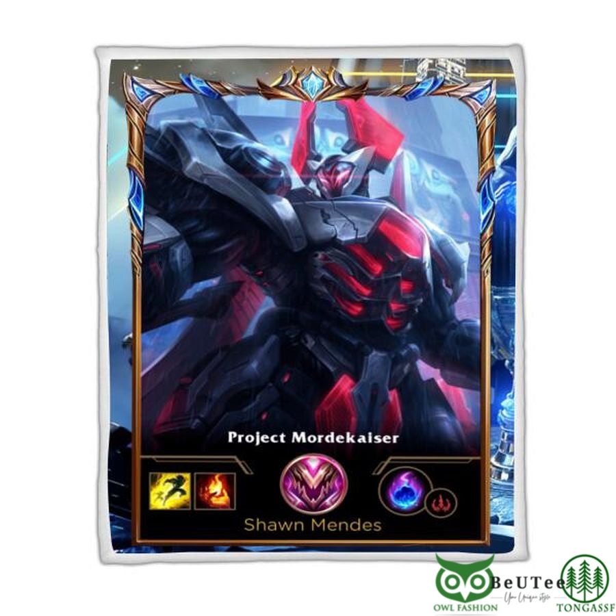LOL Fanart Mordekaiser Blanket 2022 Special Edition