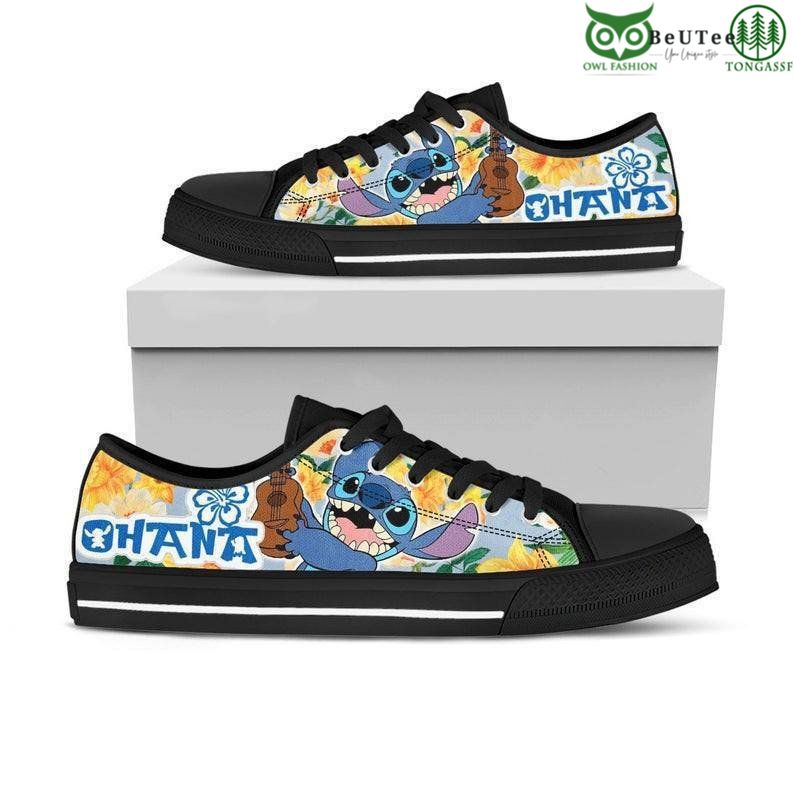 Stitch Hawaii Beach Vibe Low Top Shoes