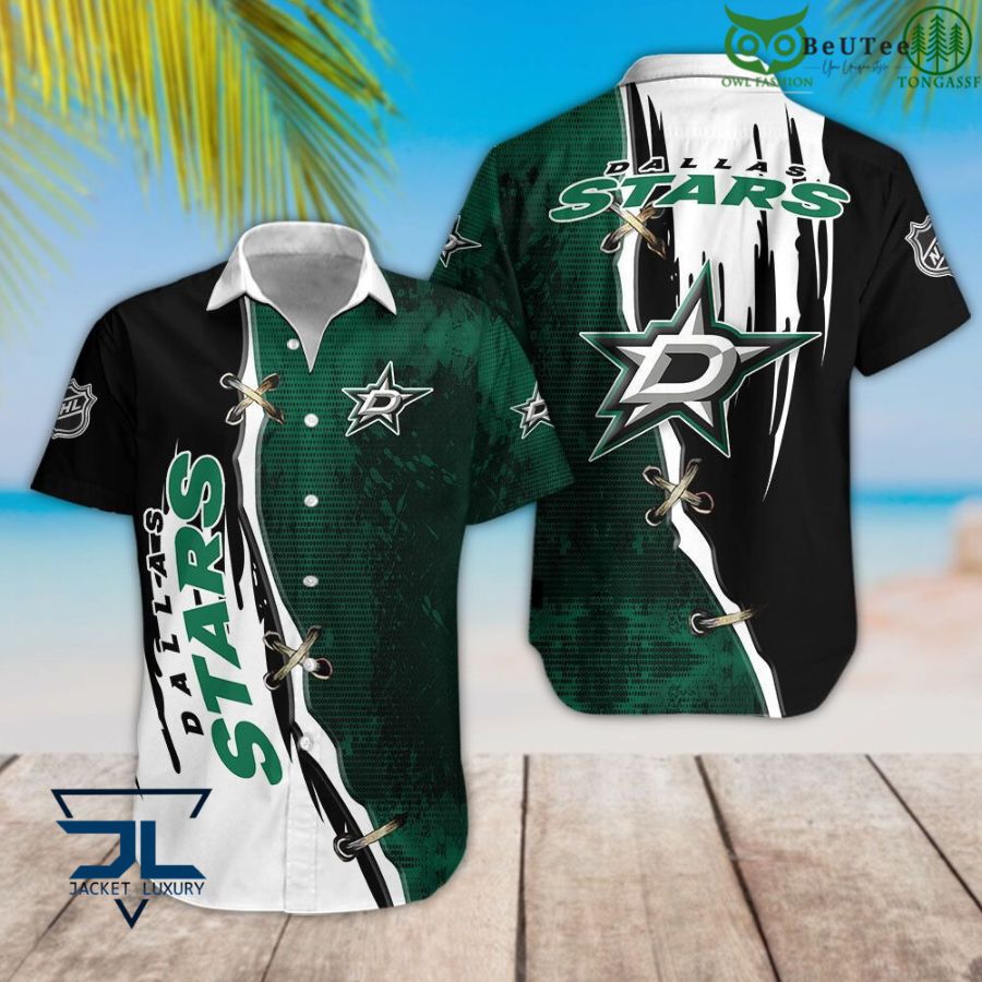 NHL Dallas Stars Hawaiian Shirt Fan Design