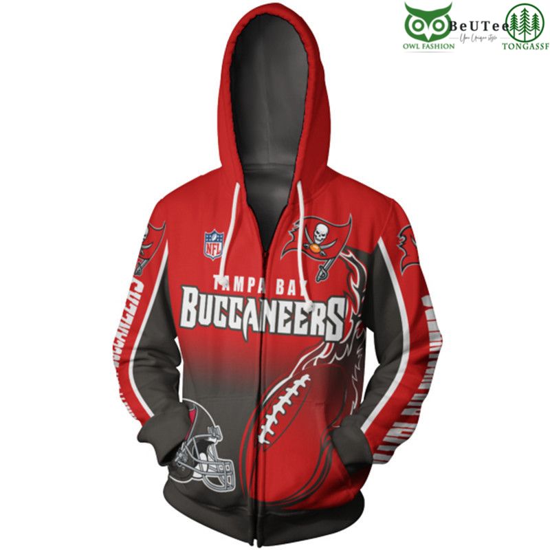 Tampa Bay Buccaneers NFL American Football League Champion 3D Hoodie