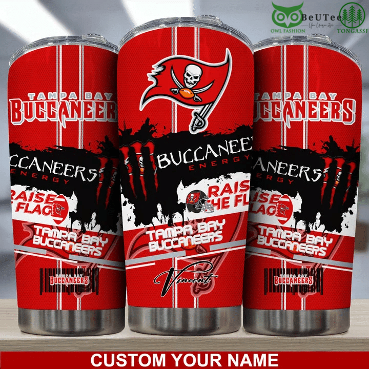 Tampa Bay Buccaneers NFL American Football Personalized Tumbler