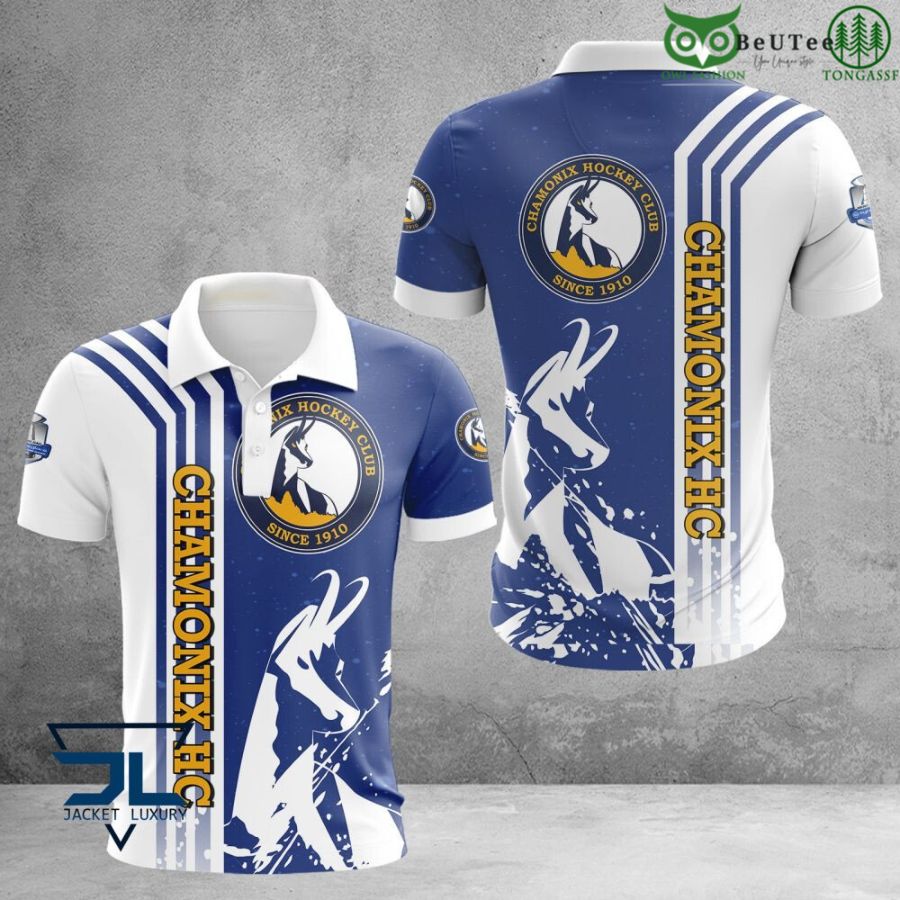 Chamonix Synerglace Ligue Magnus 3D Polo Hoodie 