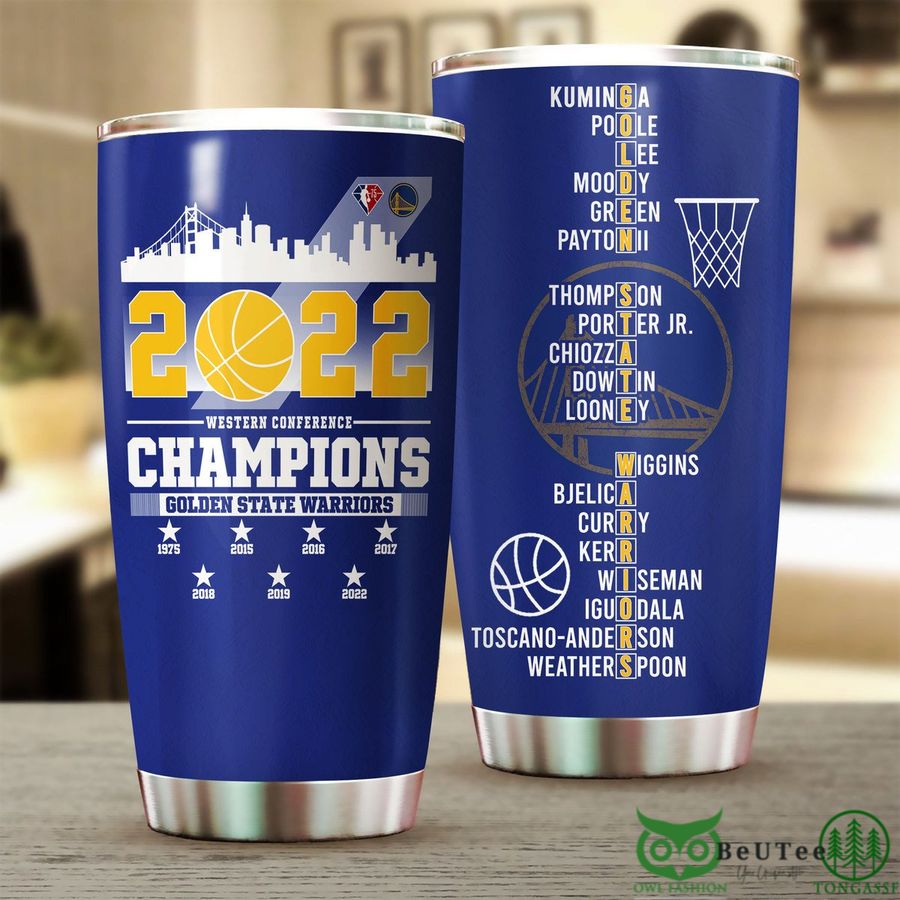 Golden State Warriors Champion 2022 Stainless Steel Tumbler