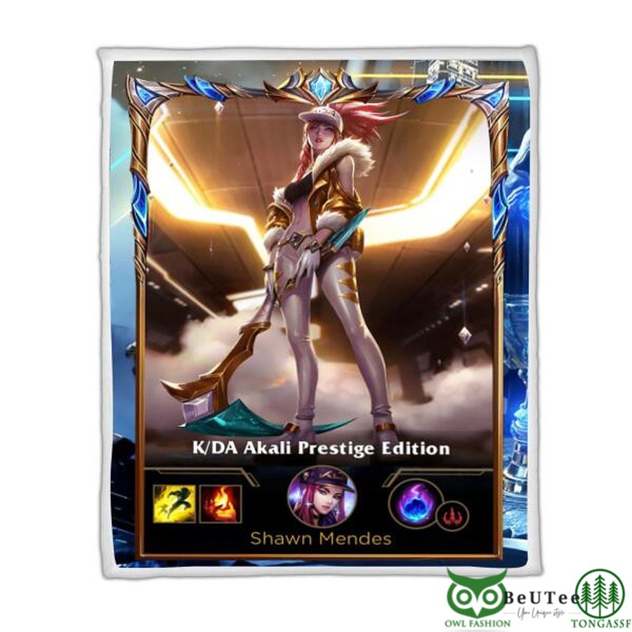 LOL Fanart Akali Blanket 2022 Special Edition