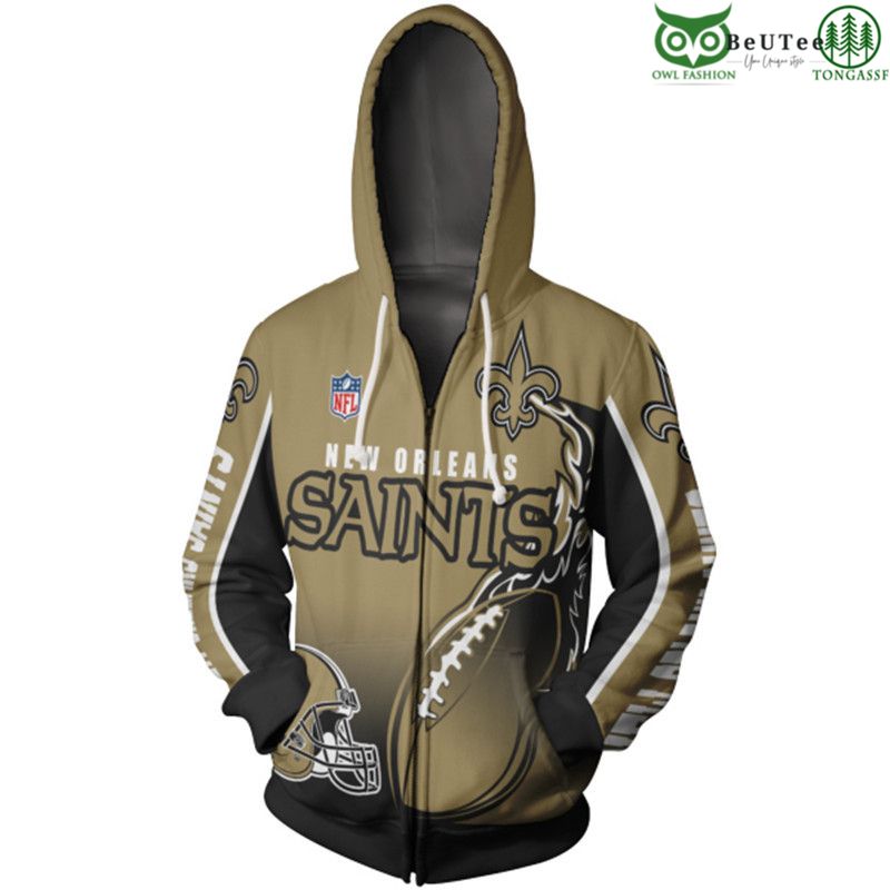 New Orleans Saints NFL American Football League Champion 3D Hoodie