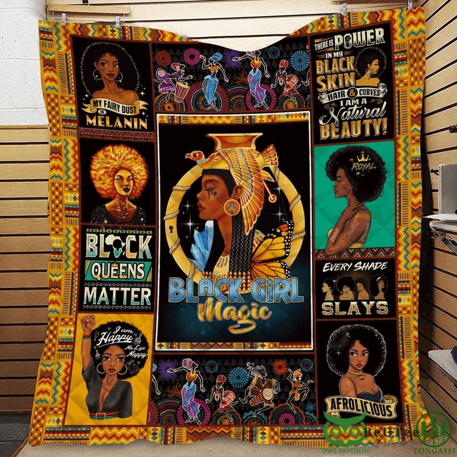 Black Girl Magic Blanket