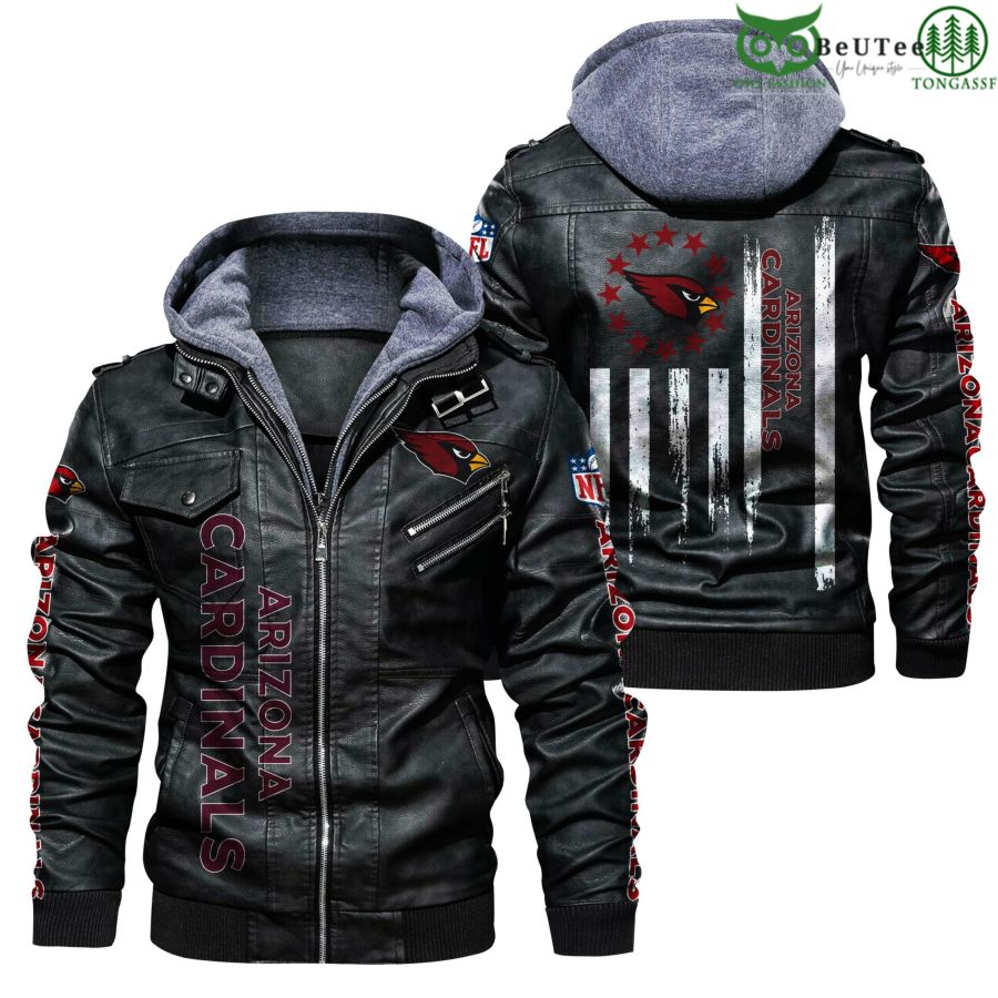 Arizona Cardinals NFL National Football League Leather Jacket