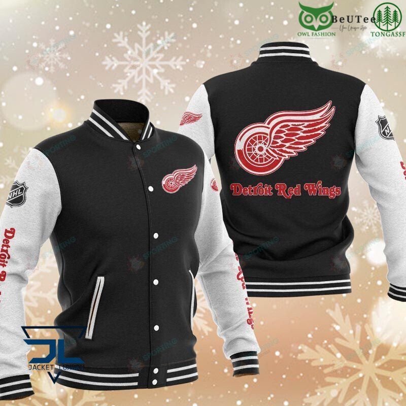 Vintage Detroit Red Wings NHL Varsity Jacket