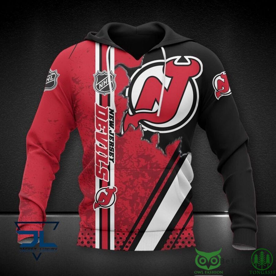 New Jersey Devils NHL Ice Hockey 3D Printed Hoodie Sweatshirt Tshirt