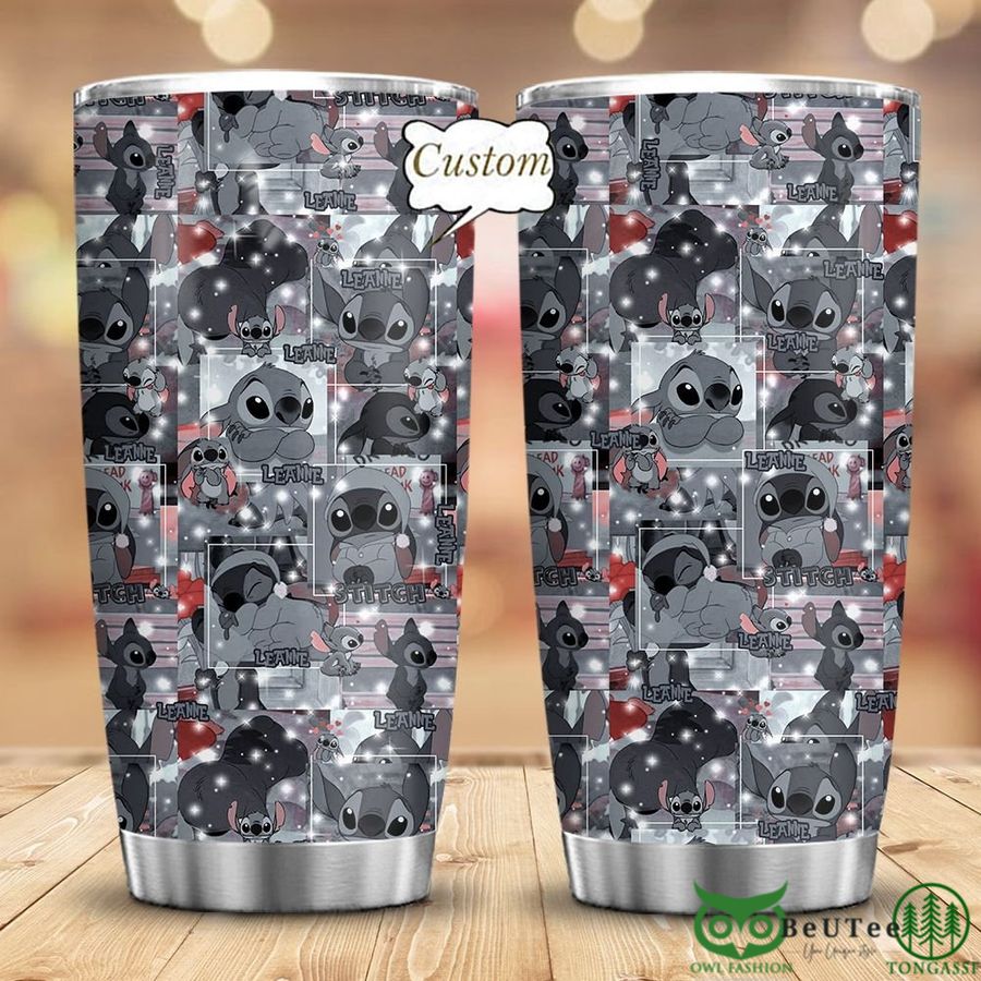Custom Name Stitch Various Emotion Stainless Steel Tumbler
