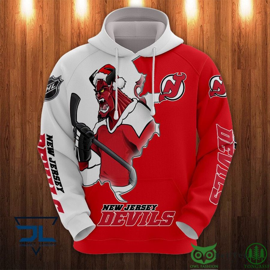 Custom Name Number New Jersey Devils NHL Hawaiian Shirt - Owl Fashion Shop
