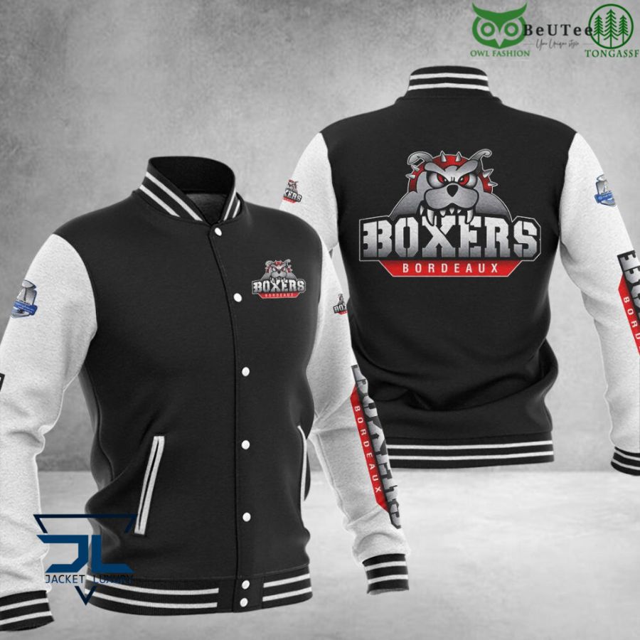 Boxers de Bordeaux Ligue Magnus Baseball Jacket 