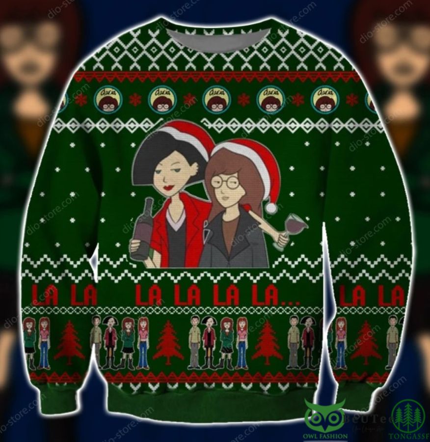 Daria 3D Symbol 3D Christmas Ugly Sweater