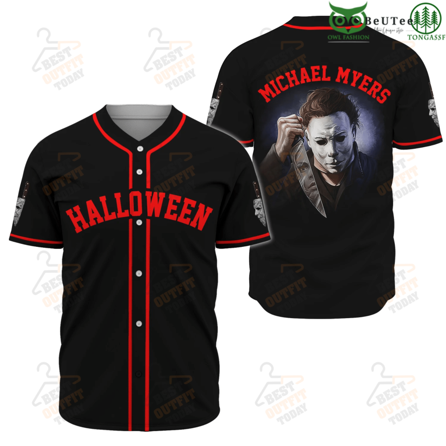 Michael Myers Halloween Nightmare Baseball Jersey Shirt