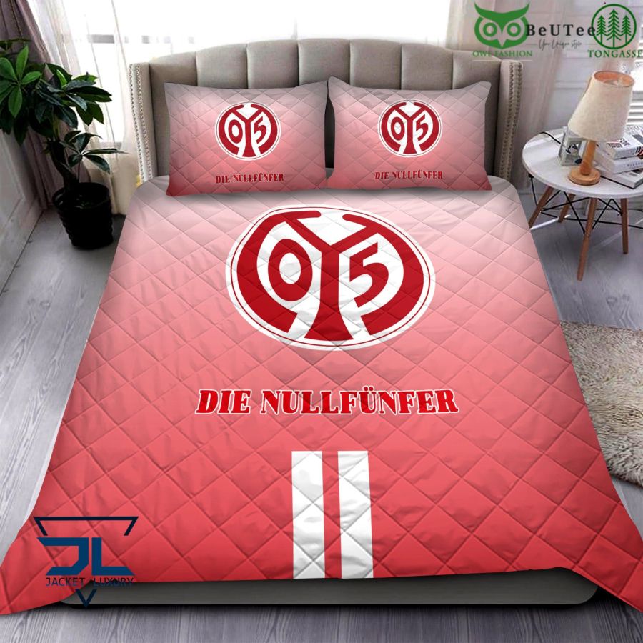 58 FSV Mainz 05 Quilt Bed Set Comforter