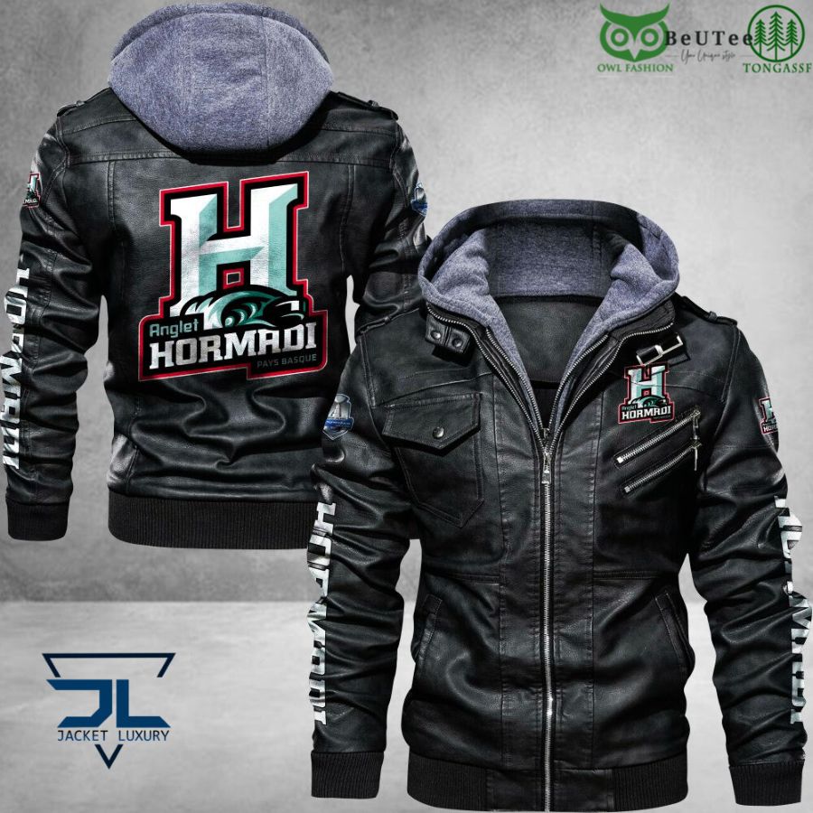 Anglet Hormadi Élite Ligue Magnus Leather Jacket 