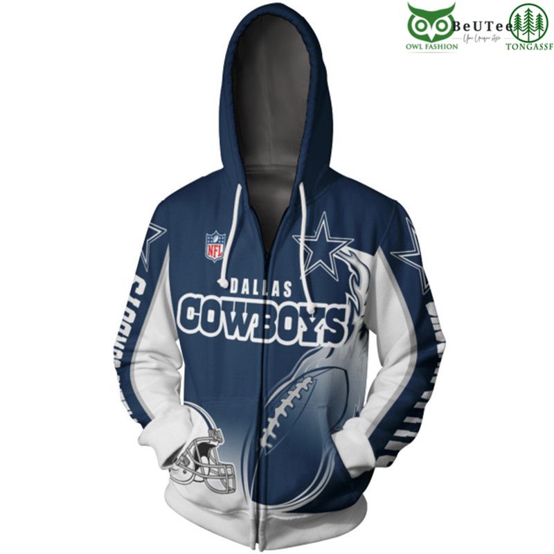 NFL Dallas Cowboys American Football League Champion 3D Hoodie