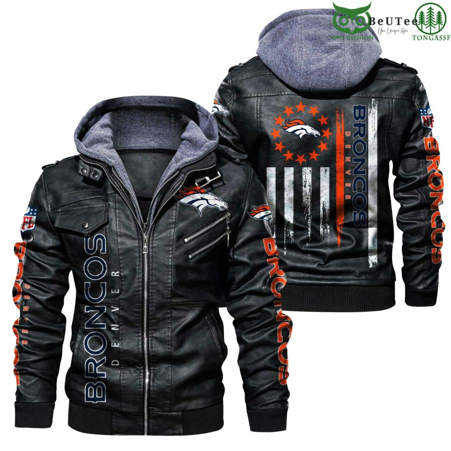 Denver Broncos NFL Leather Jacket