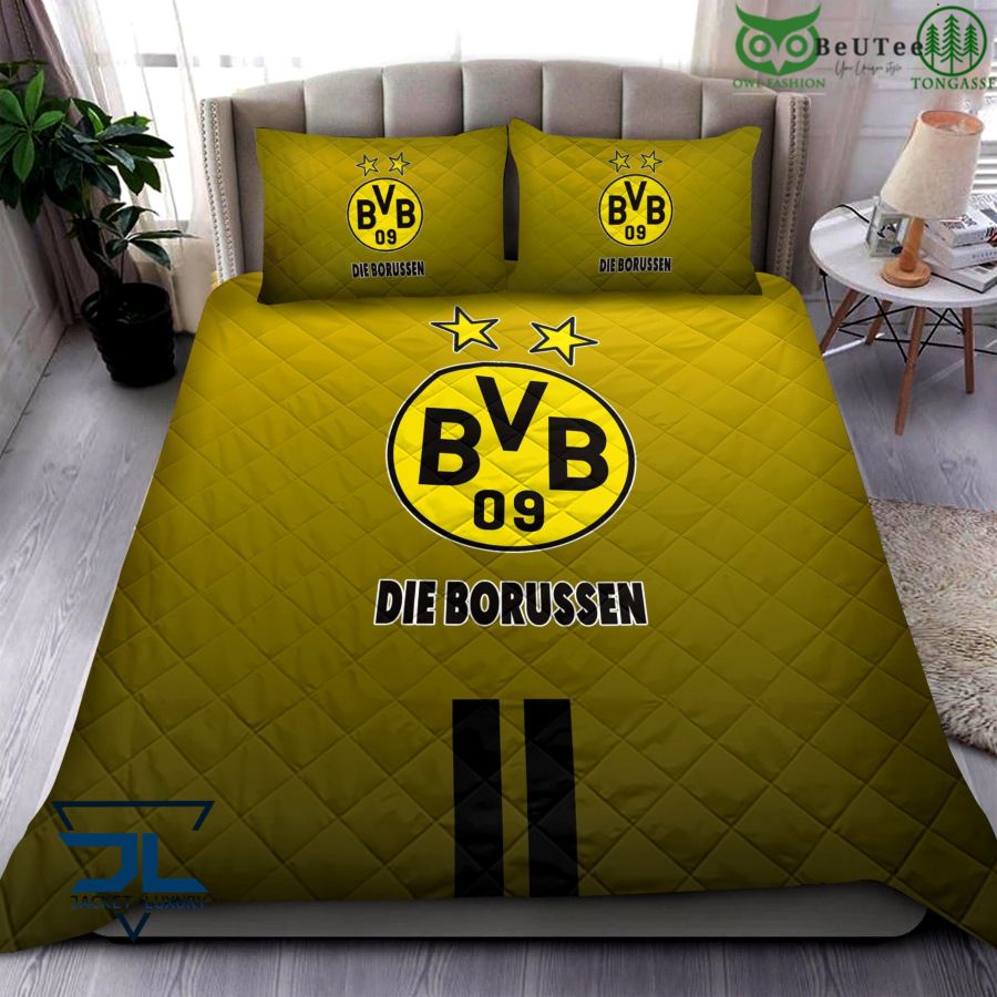 Borussia Dortmund Quilt Bed Set Comforter