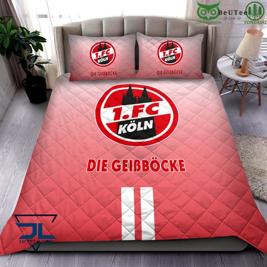 FC Koln Quilt Bed Set Comforter