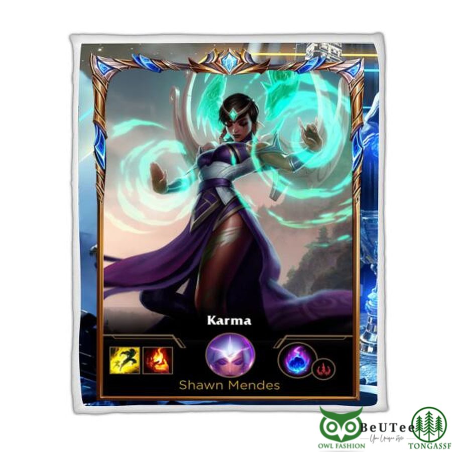 LOL Fanart Karma Blanket 2022 Special Edition