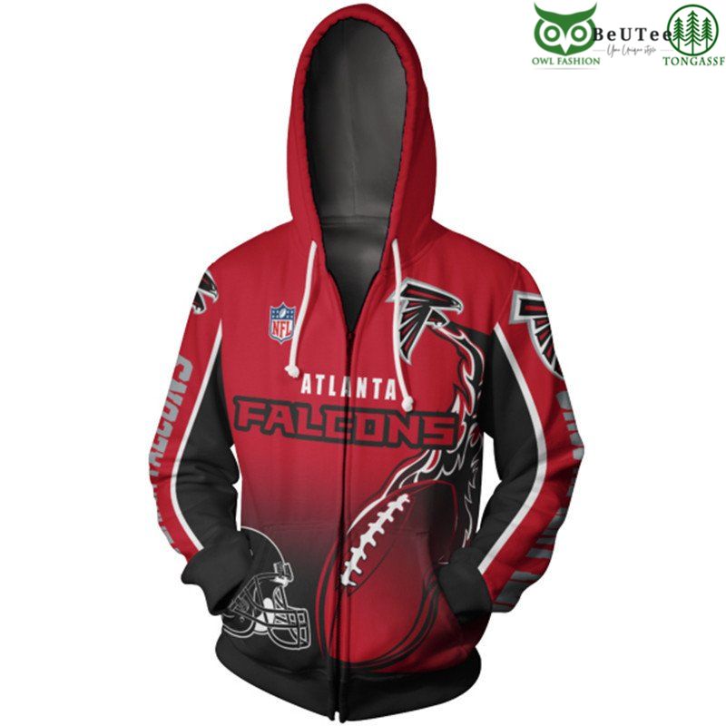 Atlanta Falcons NFL American Football League Champion 3D Hoodie