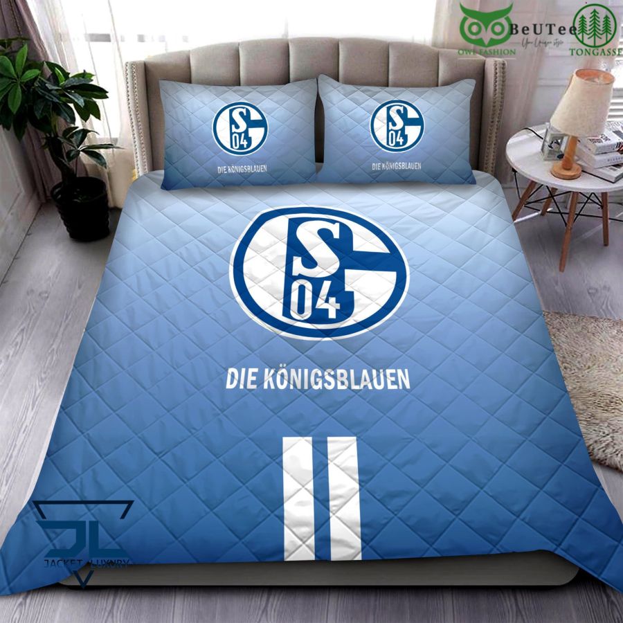 FC Schalke 04 Quilt Bed Set Comforter