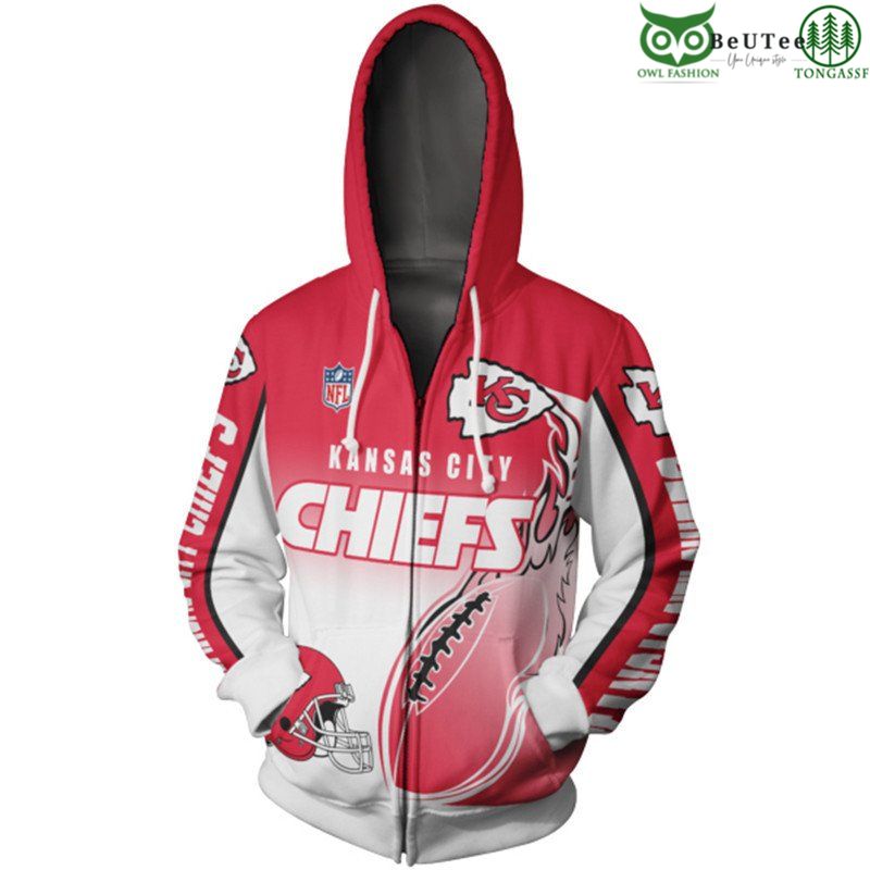 NFL Kansas City Chiefs American Football League Champion 3D Hoodie