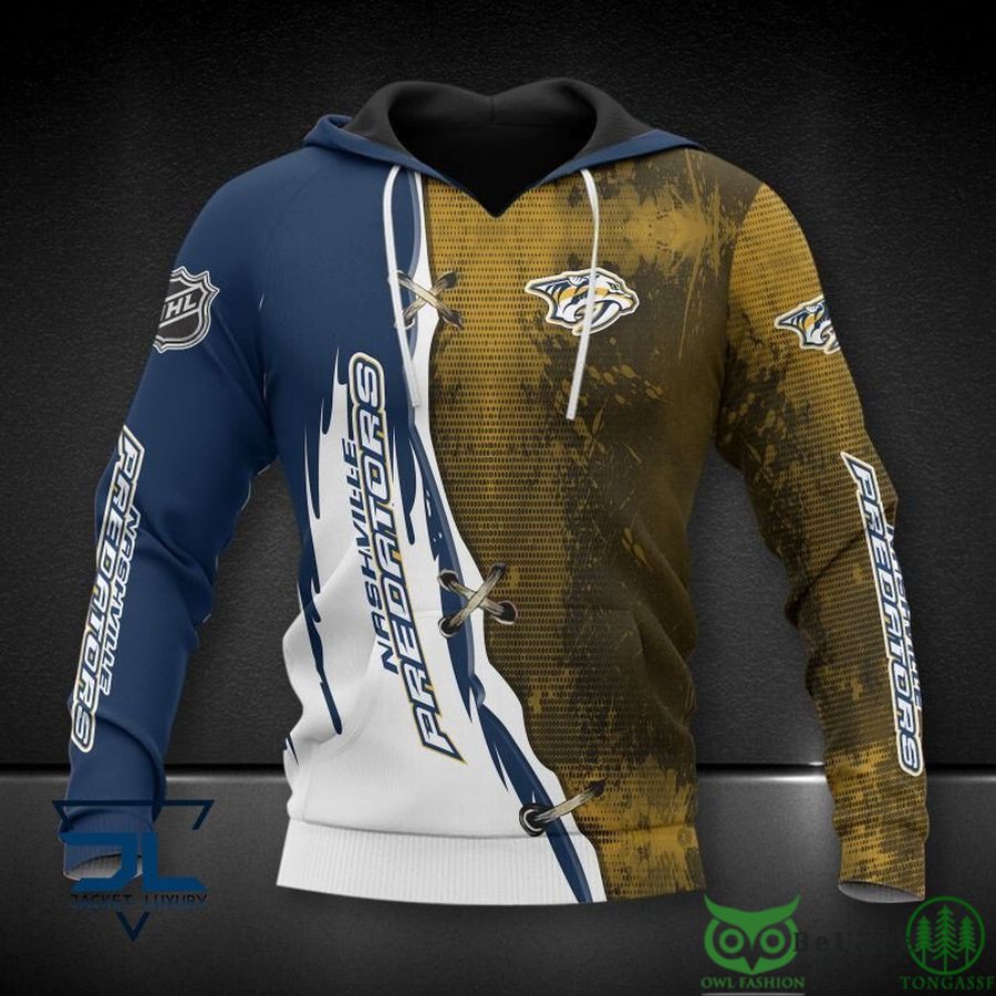 Nashville Predators NHL Symbol 3D Printed Hoodie Sweatshirt Tshirt