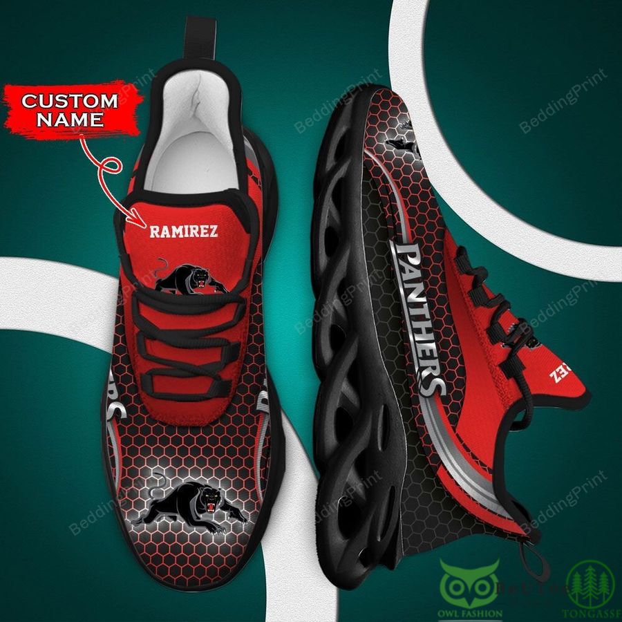 Penrith Panthers NRL Custom Name Max Soul Shoes