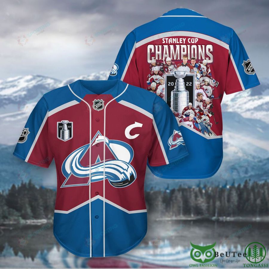 Colorado Avalanche Hawaiian Shirt Stanley Cup Champions 2022