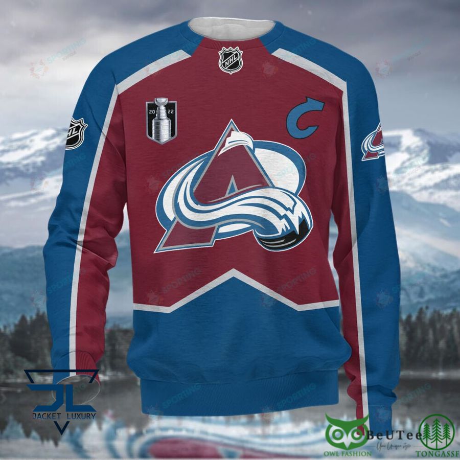 Colorado Avalanche NHL Champion 3D Tshirt Hoodie Jersey - Owl Fashion Shop