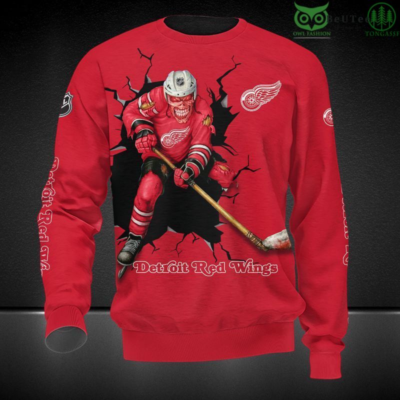 Detroit Red Wings Hockey Champion 3D Hoodie Sweatshirt Jacket Ice -  Beuteeshop