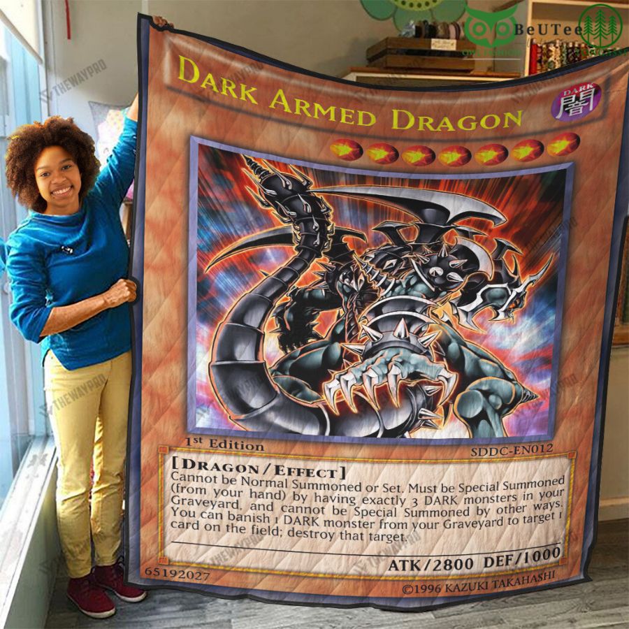 102 Dark Armed Dragon YugiOh Personalized Quilt Blanket