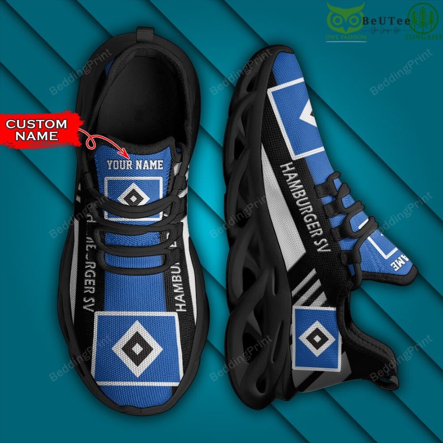 Bundesliga Hamburger SV Personalized Custom Name Max Soul Shoes