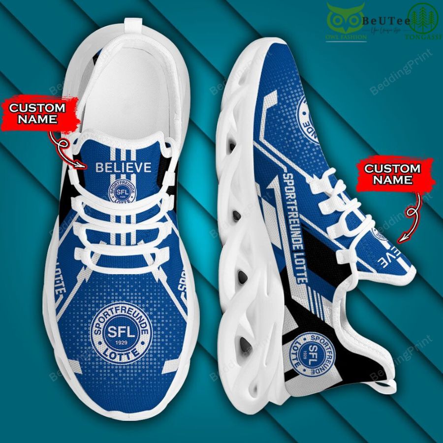 Bundesliga Sportfreunde Lotte Personalized Custom Name Max Soul Shoes