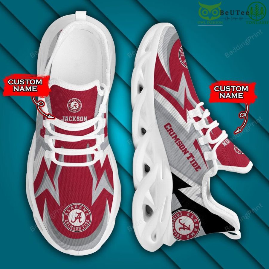 NCAA Student Athletics Alabama Crimson Tide Personalized Max Soul Shoes