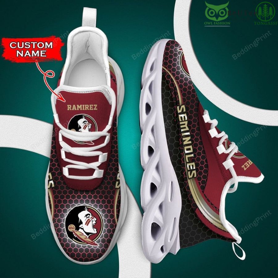 Florida State Seminoles NCAA Warriors Student Athletics Personalized Max Soul Shoes