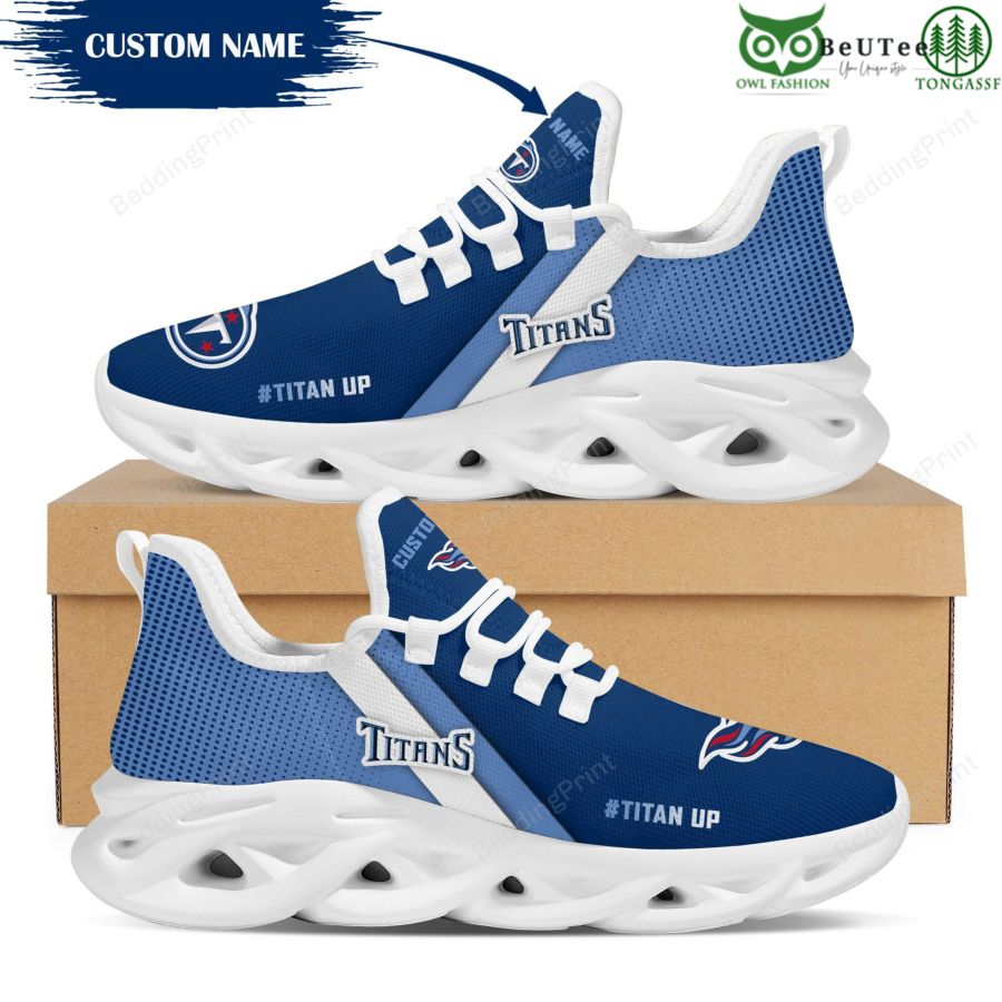 NFL Tennessee Titans American Football Teams Customized Max Soul Shoes