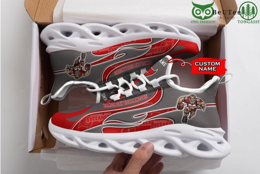 Tampa Bay Buccaneers NFL Football Conference Personalized Max Soul Shoes