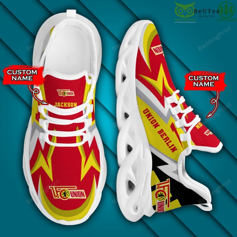 Bundesliga Union Berlin Personalized Custom Name Max Soul Shoes