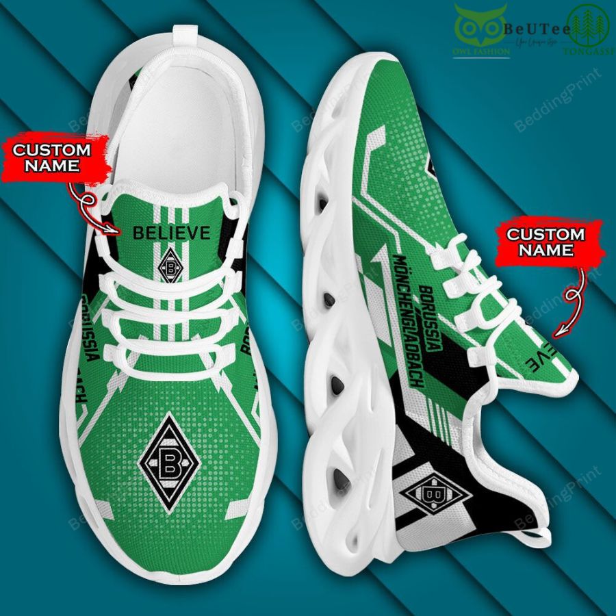 Bundesliga Borussia Mönchengladbach Personalized Custom Name Max Soul Shoes